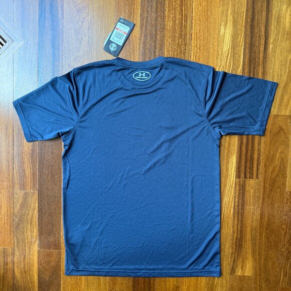 NEW Under Armour Sz S Blue Loose T-shirt - Picture 2 of 5
